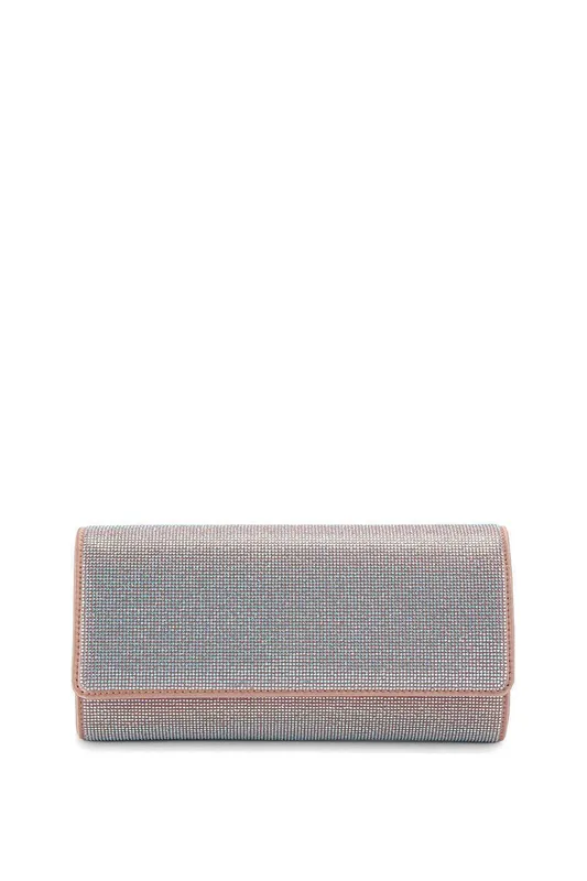 Carvela Women's 'Gemma Clutch' Bag in Pale Pink Pale Pink