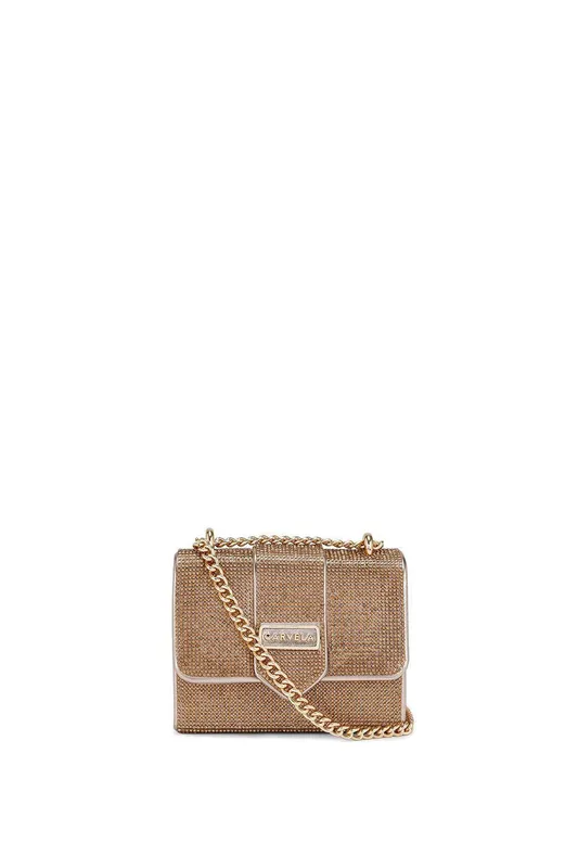 Carvela Women's 'Jessica Micro' Bag in Bronze - Bronze
