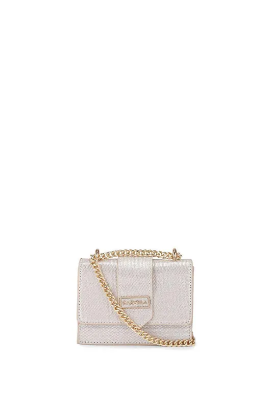Carvela Women's 'Jessica Micro' Fabric Bag in Bronze - Bronze - Size: One Size