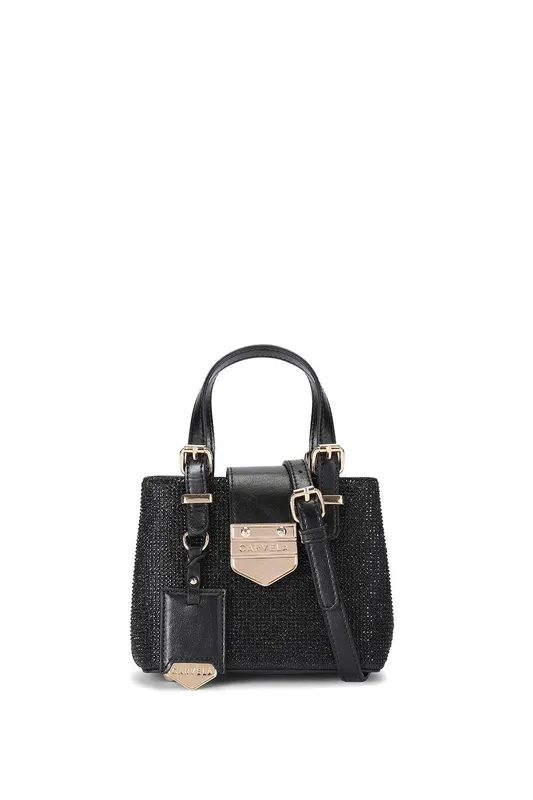 Carvela Women's 'Maria Disco Micro' Bag in Black - Black