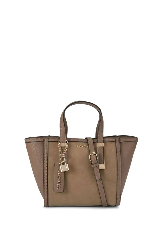 Carvela Women's 'Minori Mini Tote' Bag in Camel - Camel