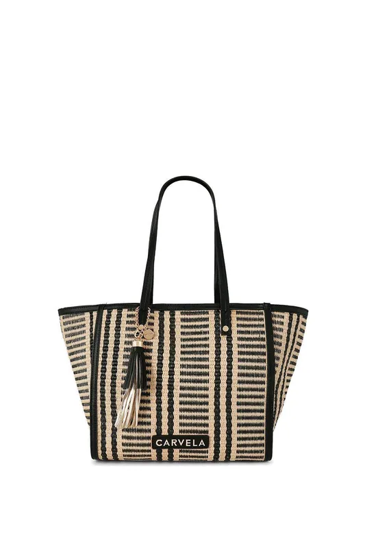 Carvela Women's 'Minori Tote' Bag in Black Black