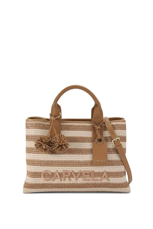 Carvela Women's 'Nina Tote' Bag in Light Brown Light Brown female