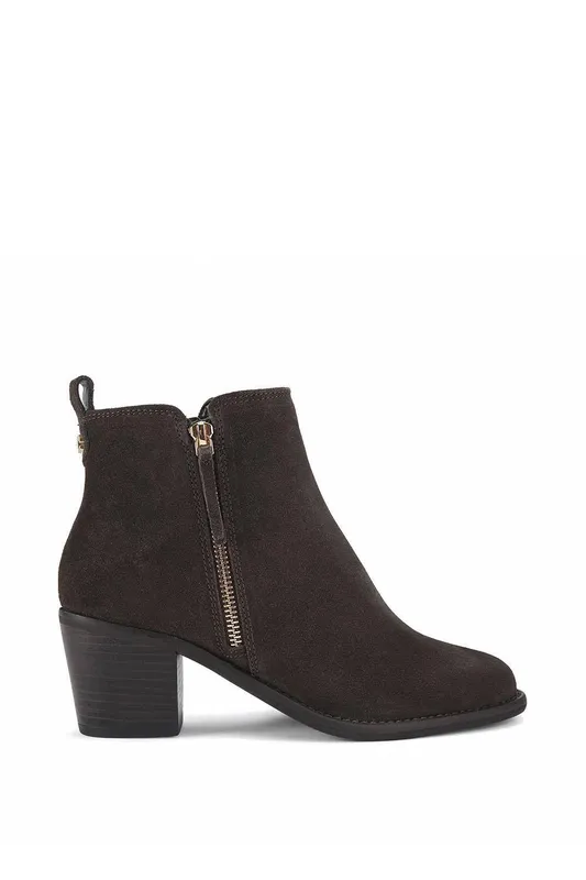 Carvela Women's 'Secil' Suede Boots in Dark Grey Size: 3 Dark Grey