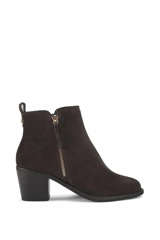 Carvela Women's 'Secil' Suede Boots in Dark Grey Size: 4 - Dark Grey