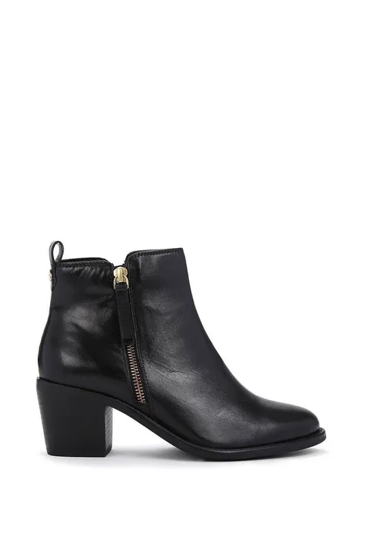 Carvela Women's 'Secil Wide Fit' Leather Boots in Black Size: 3 Black 3