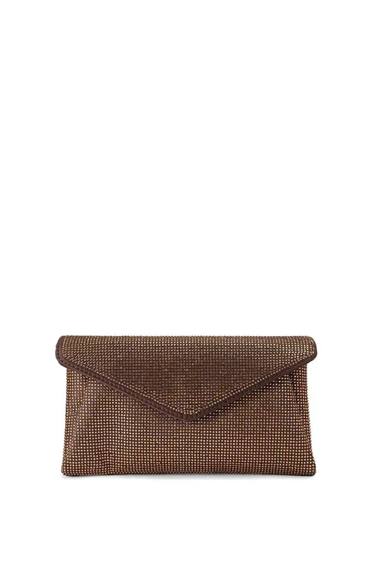 Carvela Women's 'Stargaze Clutch' Bag in Dark Brown Dark Brown female