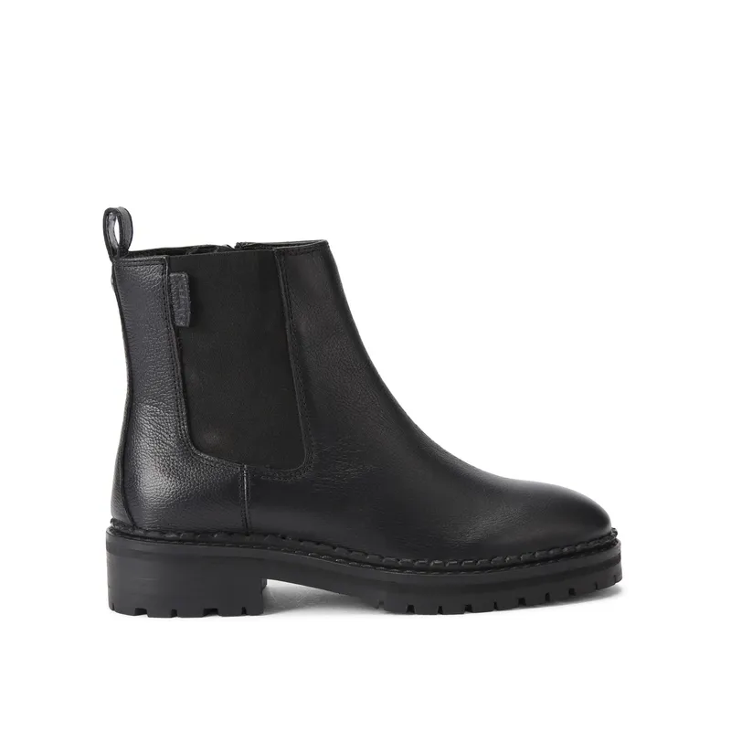 Carvela Womens Leather Companion Boots - Black - Size Uk 8