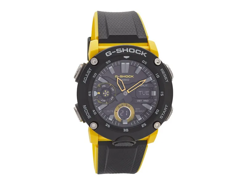 Casio G-Shock Mens Black Watch Ga-2000-1a9er - One Size