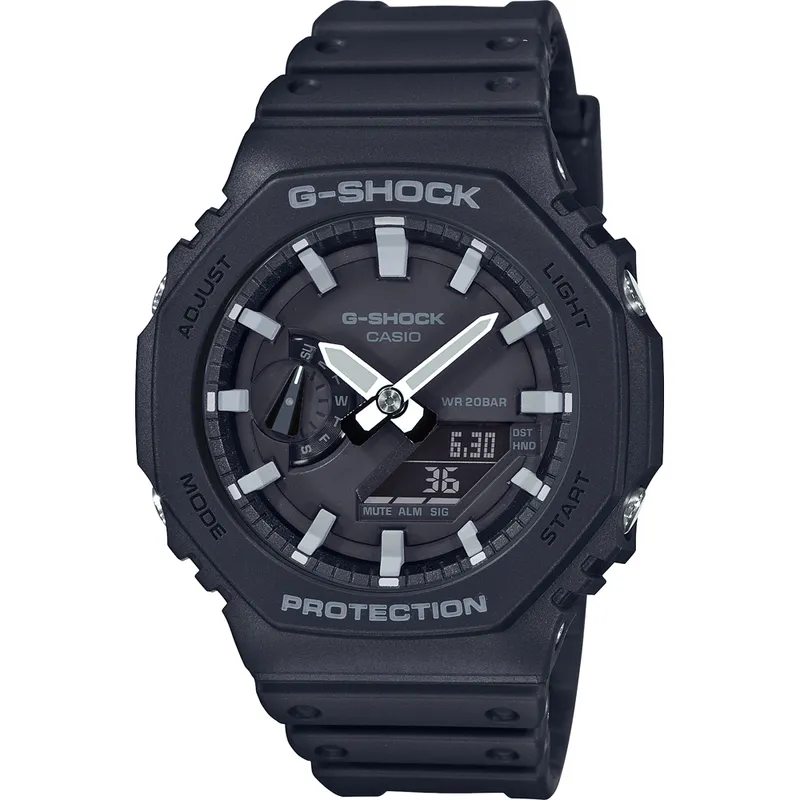 Casio G-Shock Mens Black Watch Ga-2100-1aer - One Size