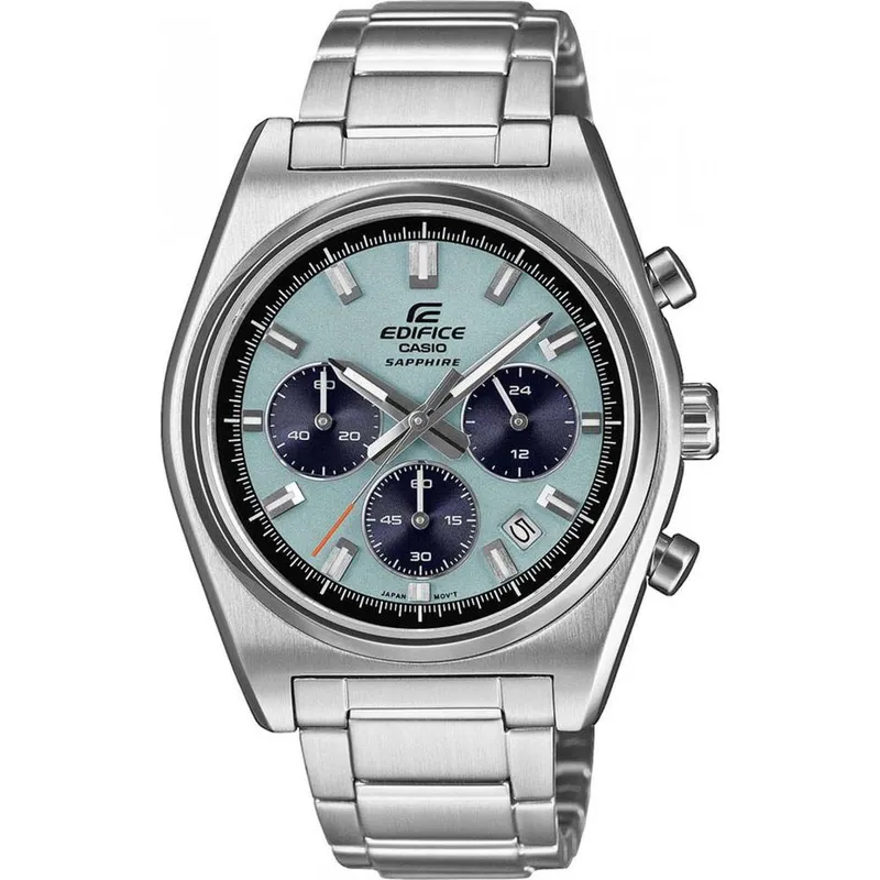 Casio Mens Edifice Classic Sports Car Chronograph Blue Bracelet Watch Efb-730D-2BVUEF