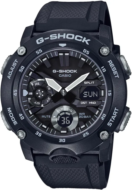 Casio Mens Men Watch Ga-2000s-1aer - Black - One Size