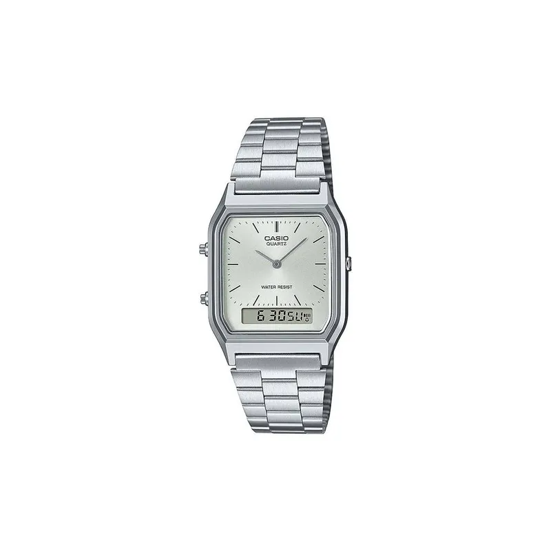 Casio Vintage Silver Watch AQ-230A-7AMQYES