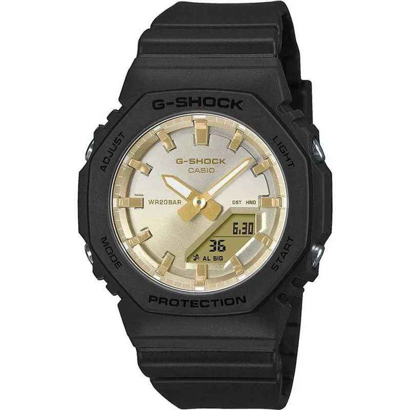 Casio Unisex Gma-P2100SG-1AER G-Shock 40mm Quartz Watch in Black - Black - Size: One Size