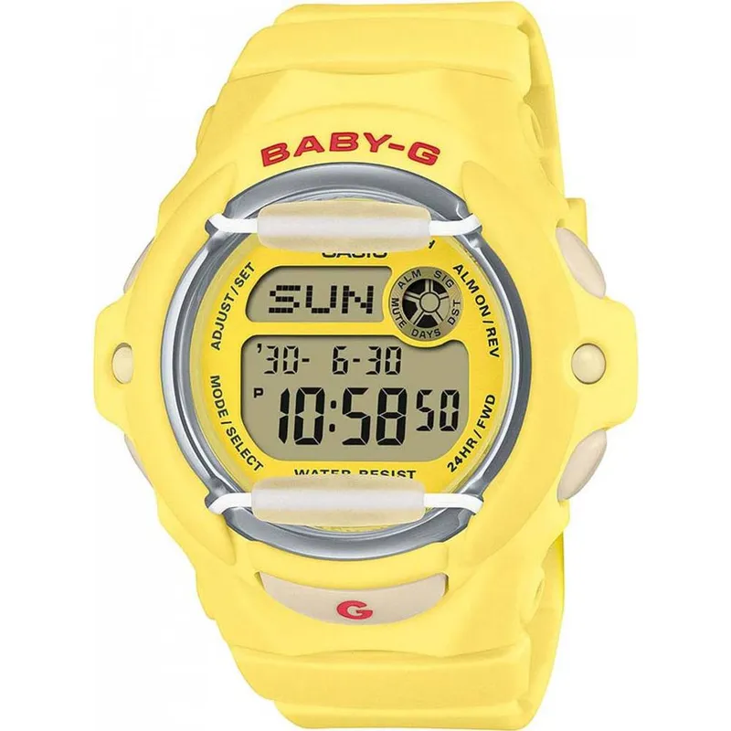 Casio Women's BG-169CH-9ER G-Shock 46mm Quartz Watch in Yellow - Yellow