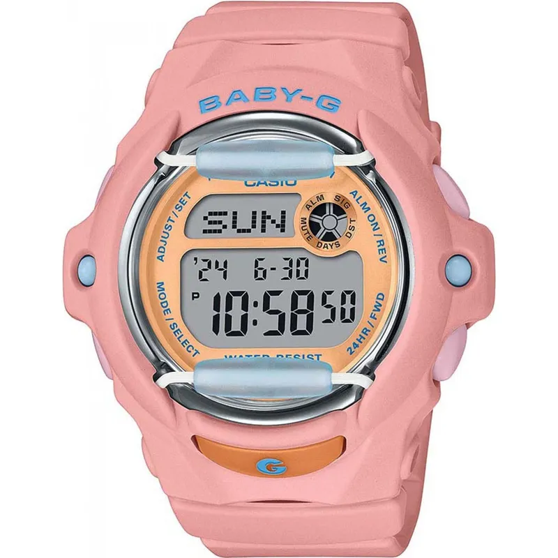Casio Women's BG-169PB-4ER Baby-G 42mm Quartz Watch in Pink - Pink
