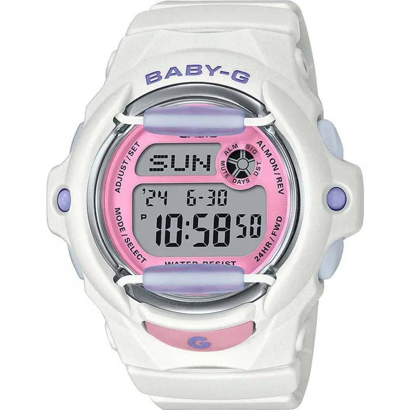 Casio Women's BG-169PB-7ER Baby-G 42mm Quartz Watch in White - White