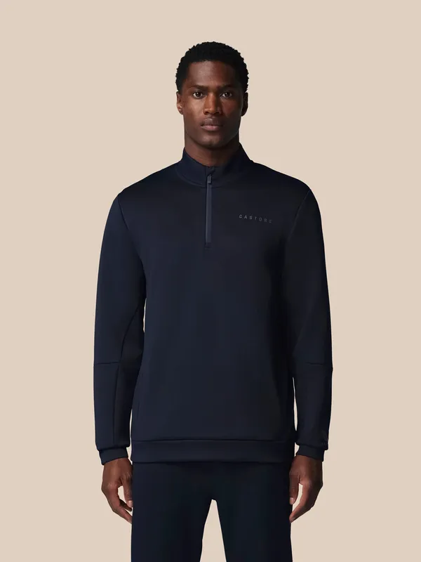 Men's Castore Flex 1/4 Zip Men's Blue Sweatshirt - Size: S