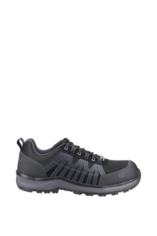 Caterpillar Men's Black 'Charge S3' Safety Trainers Size: 9 Black 9