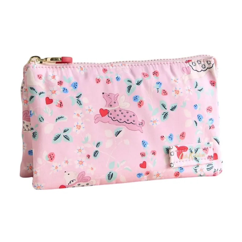 Cath Kidston Unisex Floral Travel Pouch in Pink Pink female