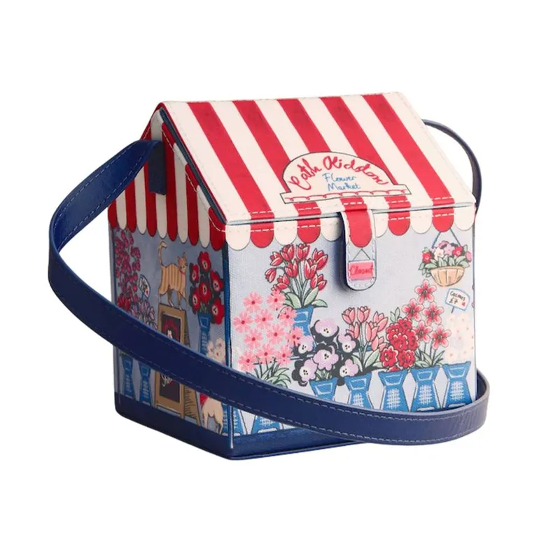 Cath Kidston Women's Flower Market Crossbody Bag in Blue - Blue