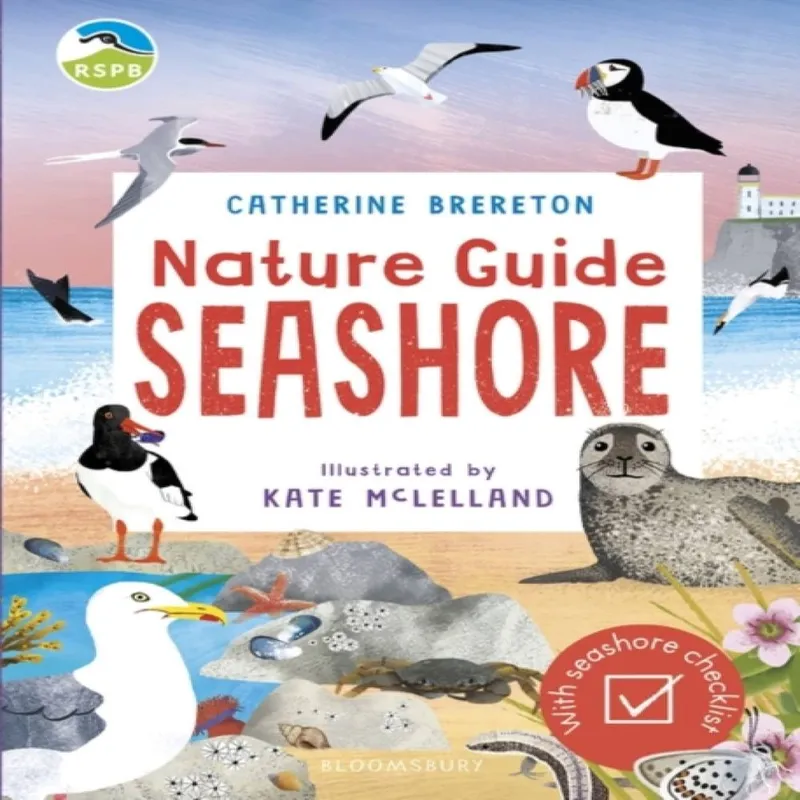 Catherine Brereton Rspb Nature Guide: Seashore Paperback Book Multicolor