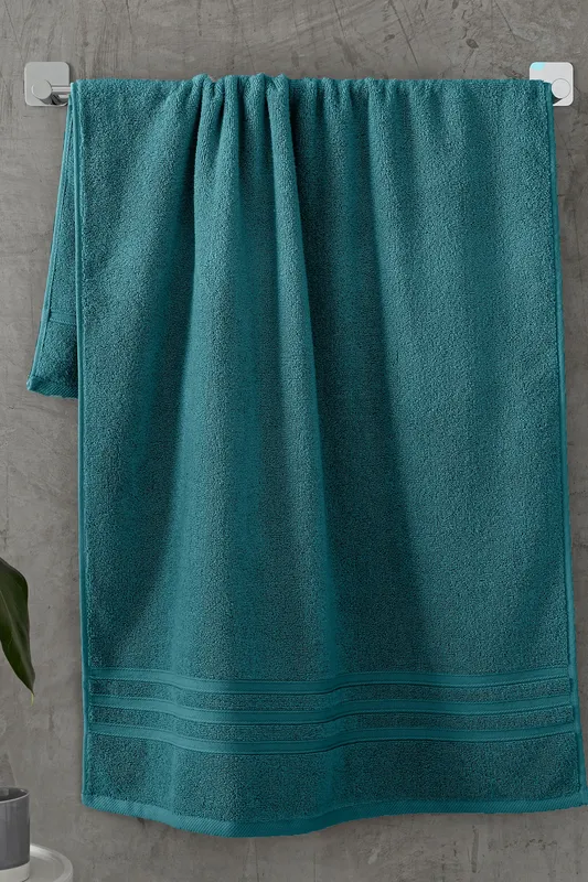 Catherine Lansfield 'Zero Twist' Bath Sheet in Teal Teal Bath Sheet