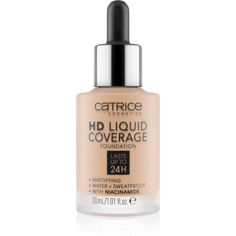 Catrice HD Liquid Coverage foundation shade 030 Sand Beige 30 ml