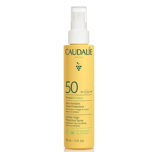 Caudalie Unisex Vinosun Invisible High Protection Spray Spf50-150ml - Na - One Size