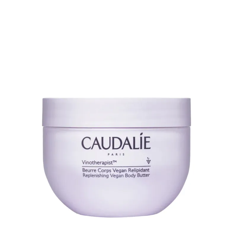 Caudalie Vinotherapist Vegan Body Butter - For Dry Skin - Soothing Body Butter - 250ml - Face The Future