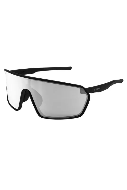 Cebe Unisex Terra Mono-Shield Sports Sunglasses with Photochromic Lenses in Black - Black