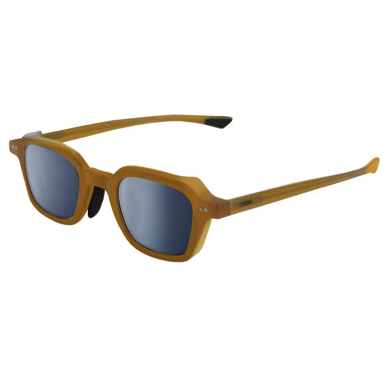 Cebe Unisex Chill Out Square S Sunglasses in Amber - Amber