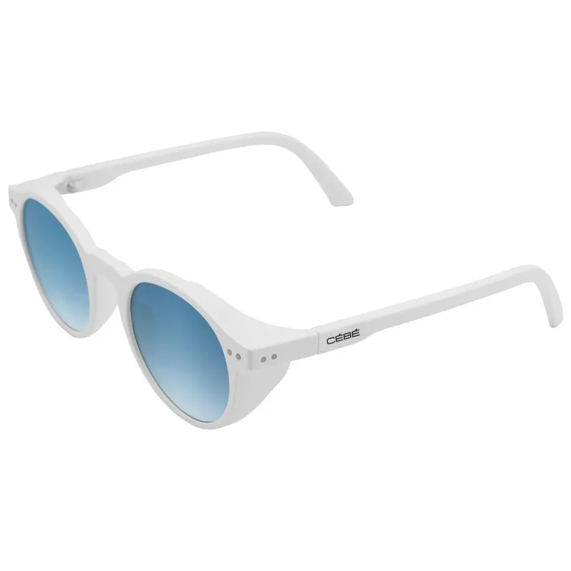 Cebe Unisex Ride On Sunglasses with Gradient Lenses in White - White