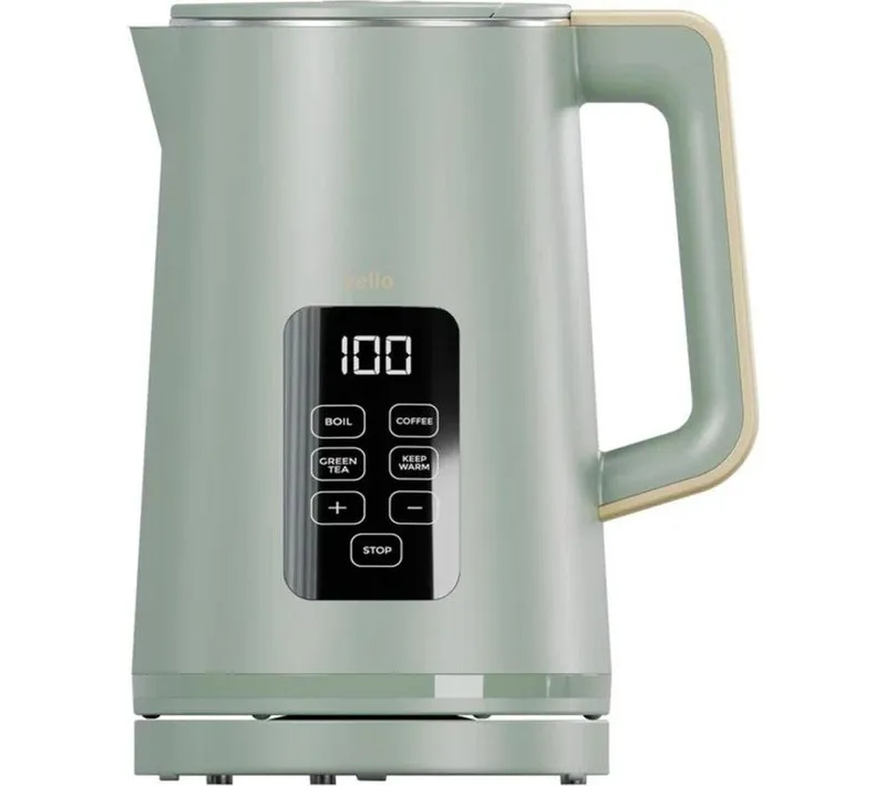 Cello KE185 Electric Jug Kettle - Sage Green, Green