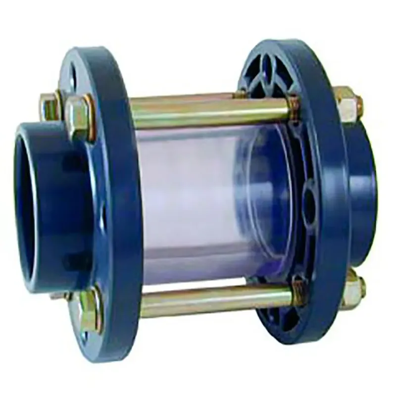 Cepex 02391 Ø110 Liquid Visor San 4 Bolts Female Solvent Socket Clear / Grey One Size unisex