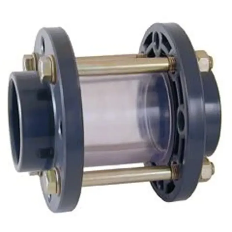 Cepex 02396 Ø225 Liquid Visor San 4 Bolts Female Solvent Socket Clear / Grey One Size unisex