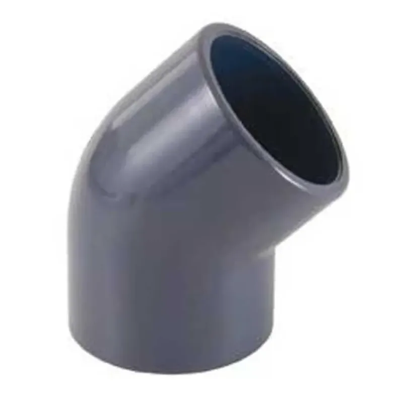 Cepex 34808 45º Pvc Ø400 Elbow Solvent Socket Grey One Size unisex