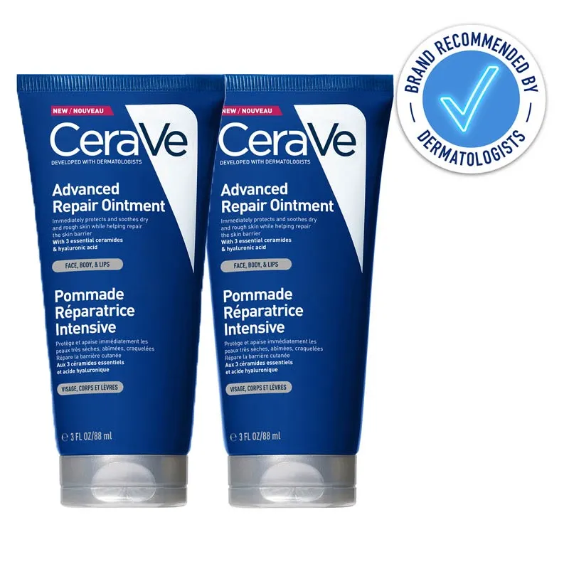 CeraVe Advanced Repair Ointment for Very Dry and Chapped Skin 88ml Dou