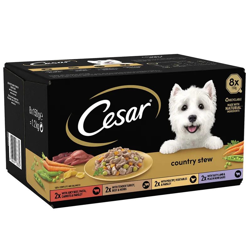 Cesar Country Stew Mixed Pack - Saver Pack: 24 x 150g