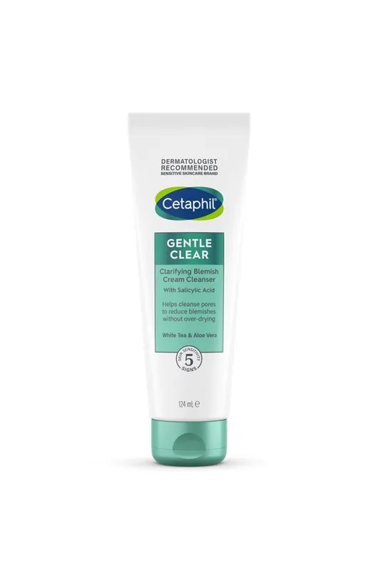 Debenhams Gentle Clear Clarifying Blemish Cream Cleanser 124ml - Multicolor - Size: 124ml
