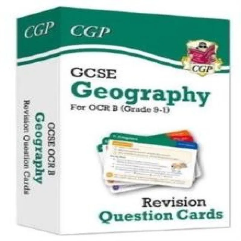 Cgp Books Gcse Geography Ocr B Revision Question Cards