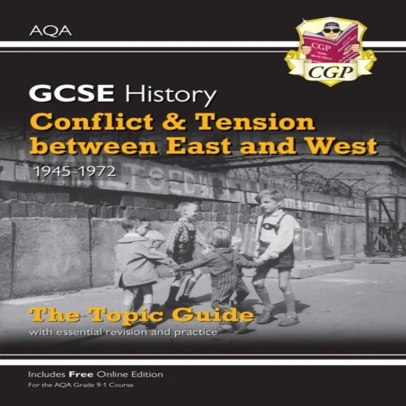 Cgp Books Gcse History Aqa Topic Revision Guide - Conflict & Tension Multicolor