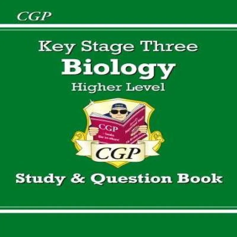 Cgp Books KS3 Biology Study & Question Book - Higher