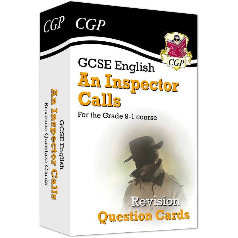 Cgp Books Gcse English - An Inspector Calls Revision Question Cards