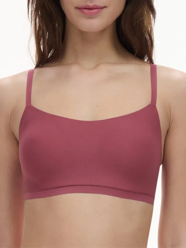 Chantelle Women's SoftStretch Padded Bralette in Red Size: 8-10 Red 8-10