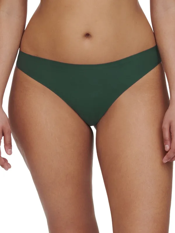 Chantelle Womens Softstretch String Thong - Green Polyamide - One Size
