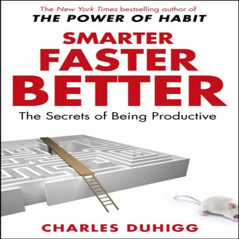 Charles Duhigg Smarter Faster Better Paperback Book Multicolor
