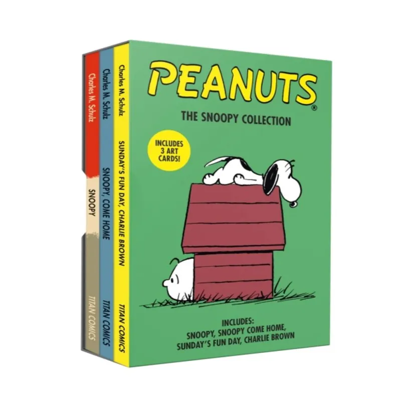 Charles M Schulz Snoopy Boxed Set Paperback Book Multicolor