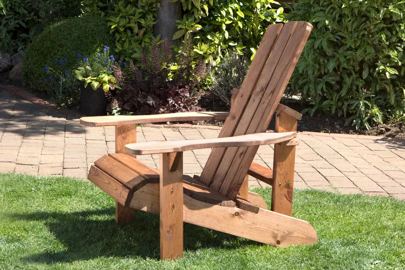 Charles Taylor Trading Aidandack Patio Set in Brown Brown