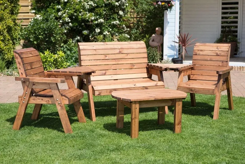 Charles Taylor Trading Charles Taylor Four Seat Multi Set Boxed in Brown Brown